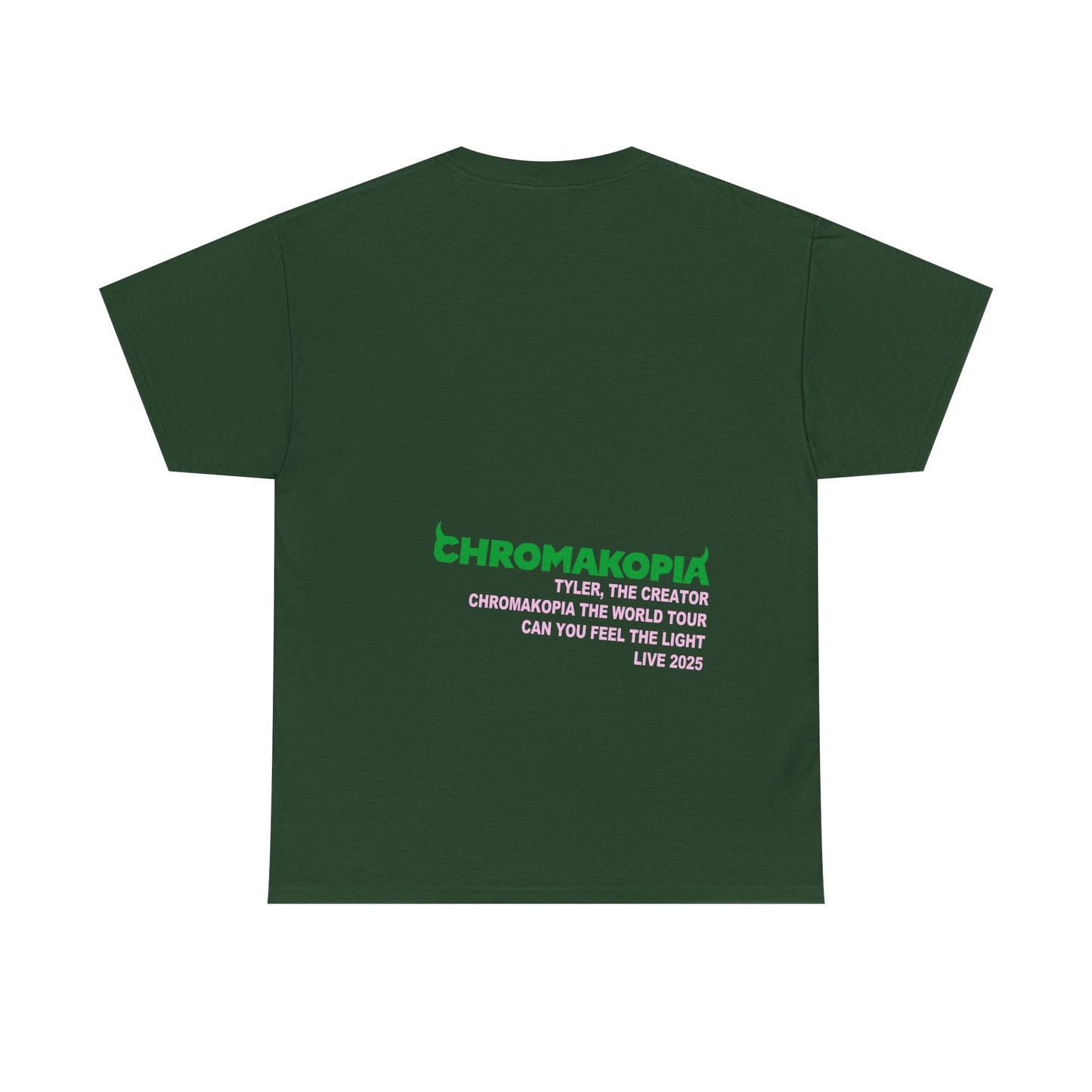 TYLER THE CREATOR MERCH - CHROMAKOPIA DANCING TEE GREEN T-SHIRT