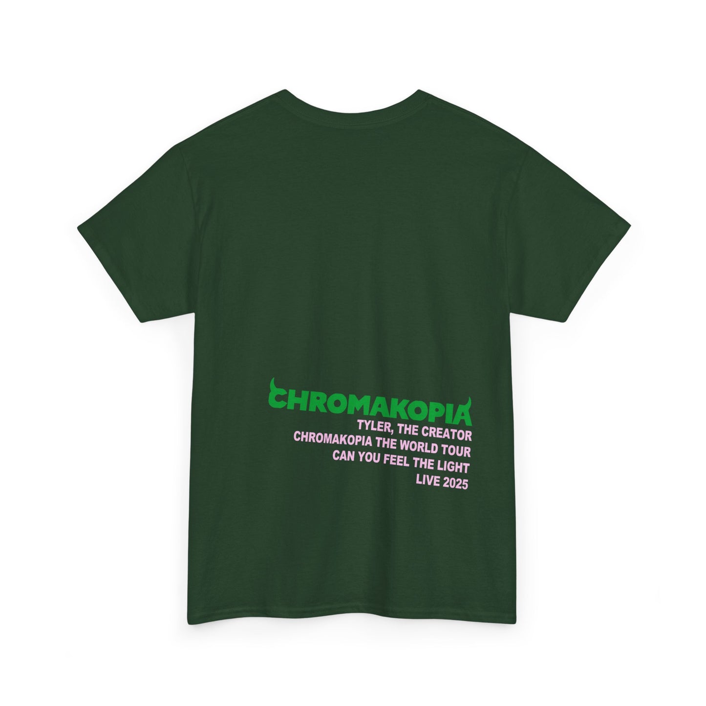 TYLER THE CREATOR MERCH - CHROMAKOPIA DANCING TEE GREEN T-SHIRT