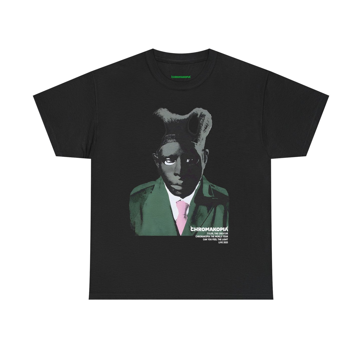 TYLER THE CREATOR MERCH - CHROMAKOPIA TYLER FACE BLACK TEE