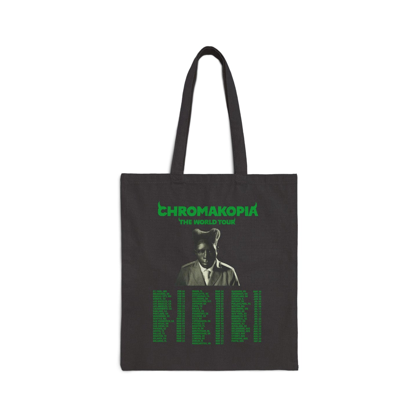 TYLER THE CREATOR MERCH - CHROMAKOPIA TOUR TOTE BAG