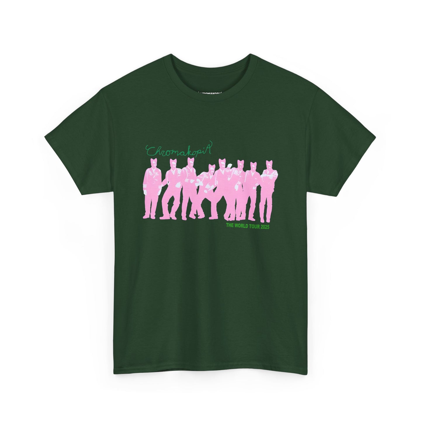 TYLER THE CREATOR MERCH - CHROMAKOPIA DANCING TEE GREEN T-SHIRT