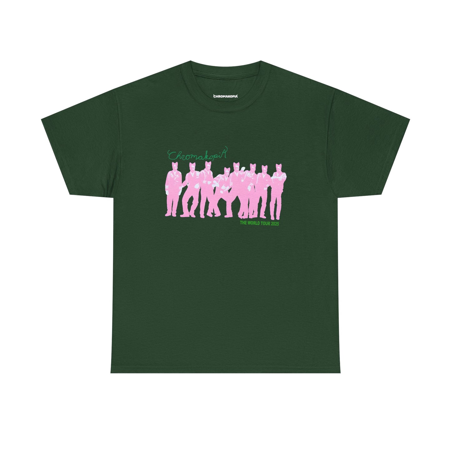 TYLER THE CREATOR MERCH - CHROMAKOPIA DANCING TEE GREEN T-SHIRT