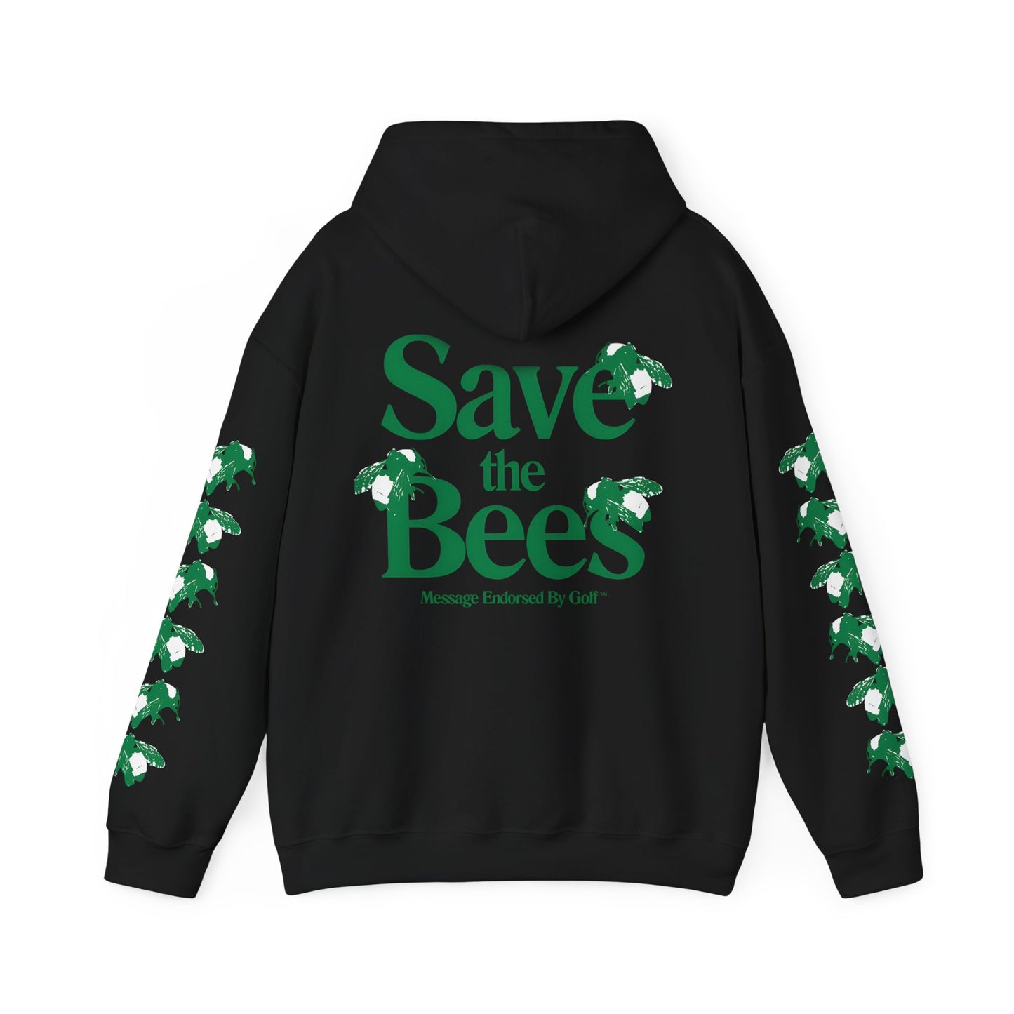 TYLER THE CREATOR MERCH - CHROMAKOPIA SAVE THE BEES BLACK GREEN HOODIE